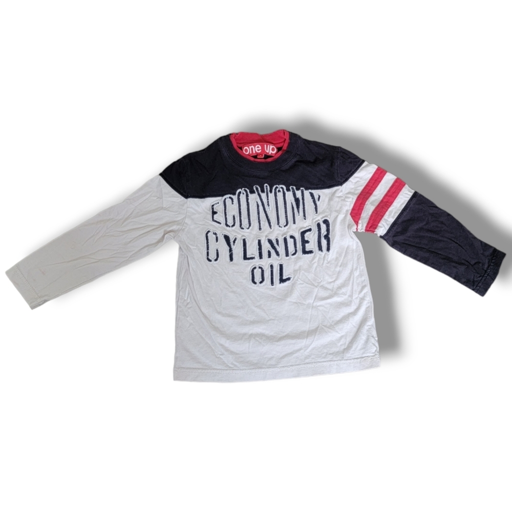 ONE UP by ELIANE ET LENA boys long sleeve shirt - size 4